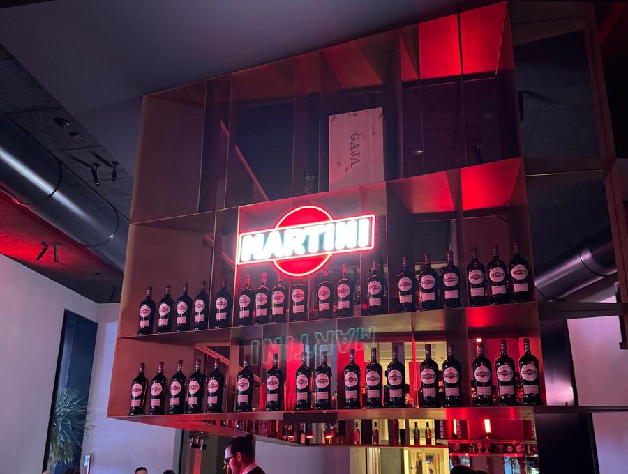Allestimento terrazza Martini